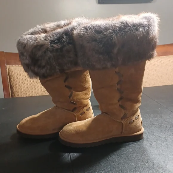UGG Shoes Ugg Winter Close Out Tall Fur Lined Boots In